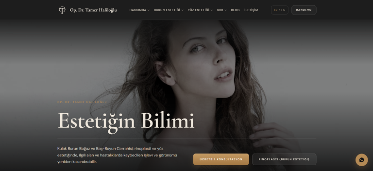 Op. Dr. Tamer Haliloğlu logosu