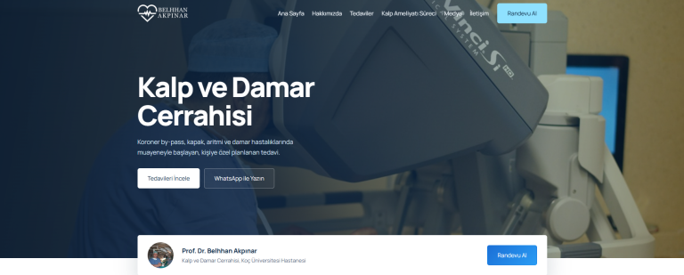 Prof. Dr. Belhhan Akpınar logosu